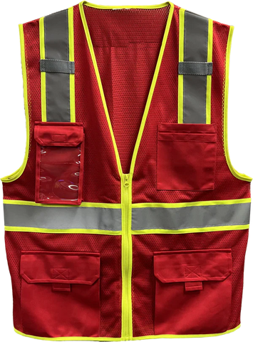 Red Safety Vest 